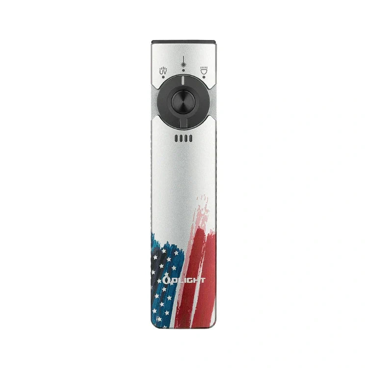 Olight Arkfeld Pro Flat EDC Flashlight – Stars & Stripes Edition