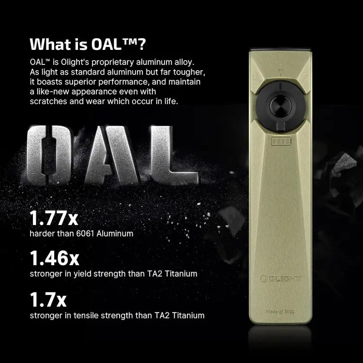 Olight Arkfeld Ultra 3-in-1 EDC Flashlight – Olive Green