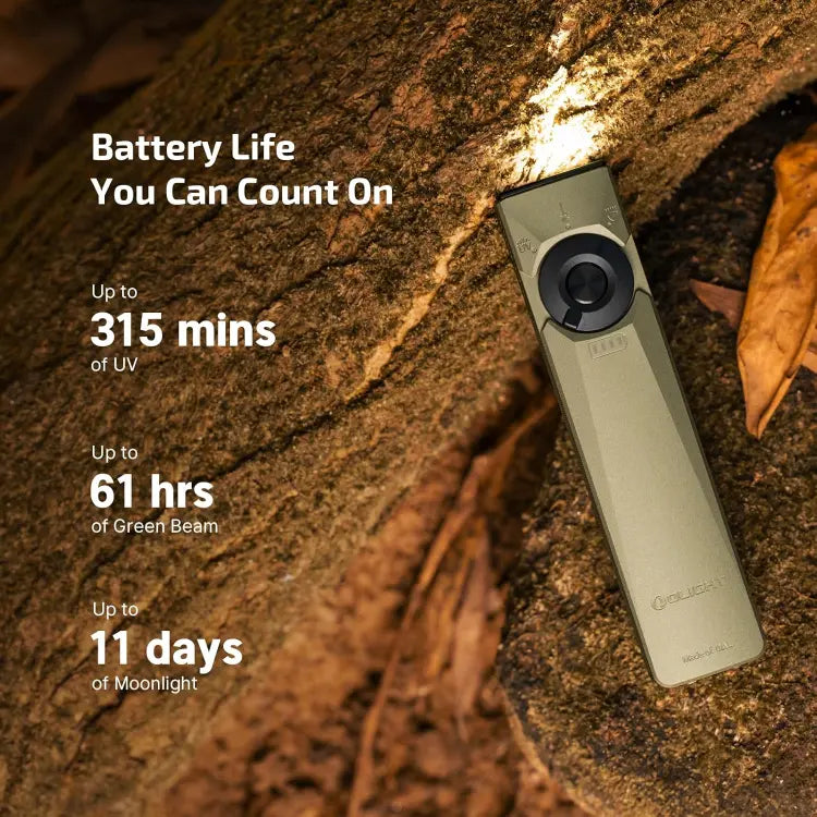 Olight Arkfeld Ultra 3-in-1 EDC Flashlight – Olive Green