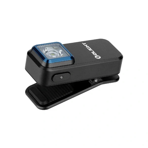 Olight Oclip Clip Light – White & Red, Black