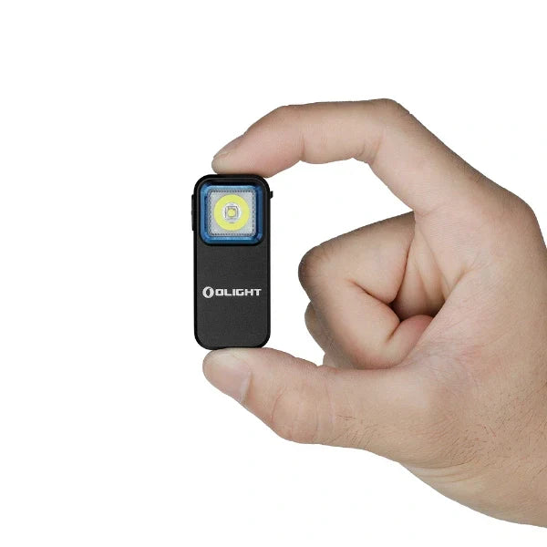Olight Oclip Clip Light – White & Red, Black