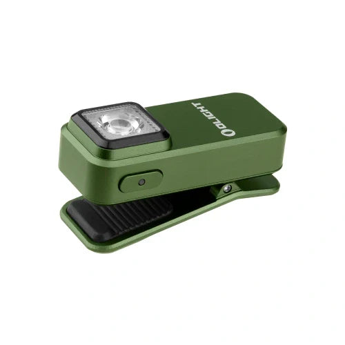 Olight Oclip Clip Light – White & Red, OD Green
