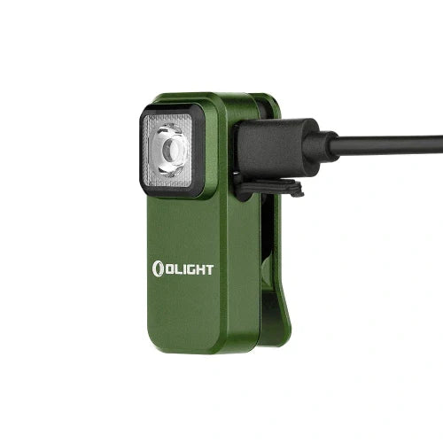 Olight Oclip Clip Light – White & Red, OD Green