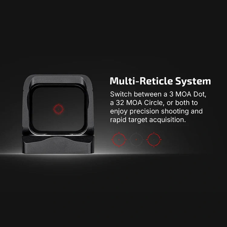Olight Osight X Red Dot Sight – 3 MOA, Black