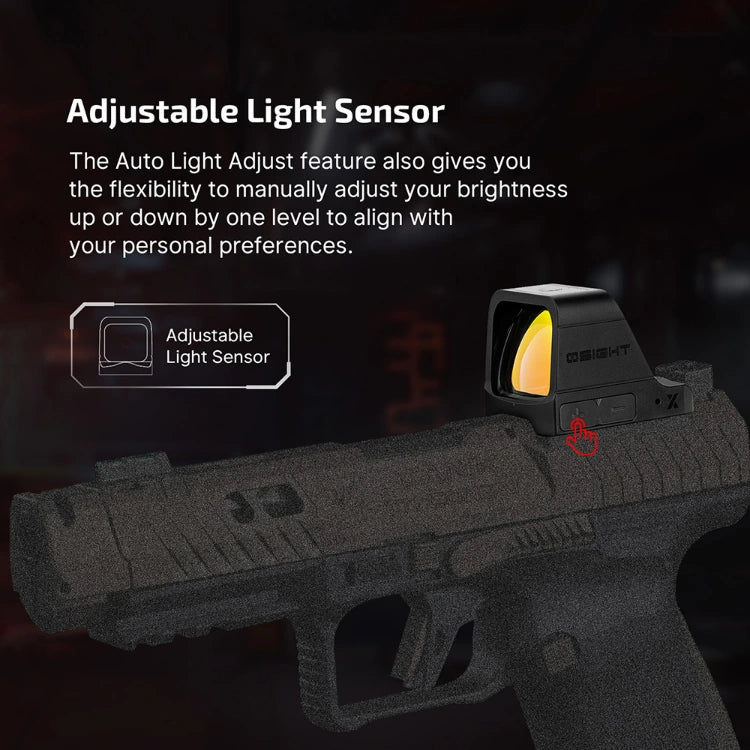 Olight Osight X Red Dot Sight – 3 MOA, Black