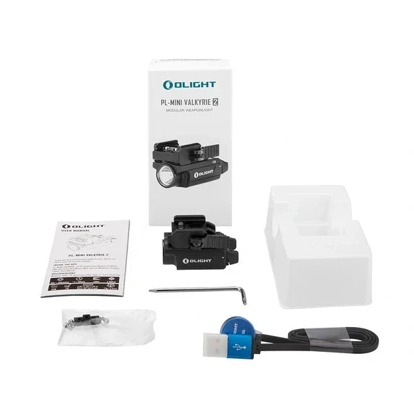 Olight PL-MINI 2 Valkyrie Compact Rail Mounted Light – Black