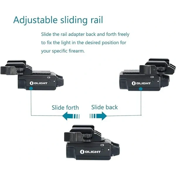 Olight PL-MINI 2 Valkyrie Compact Rail Mounted Light – Black