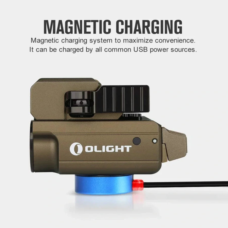 Olight PL-MINI 2 Valkyrie Compact Rail Mounted Light – Desert Tan