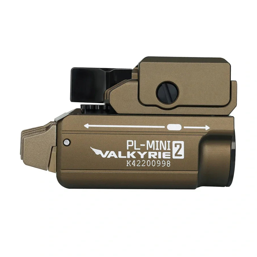 Olight PL-MINI 2 Valkyrie Compact Rail Mounted Light – Desert Tan