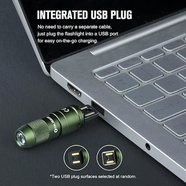 Olight i Mini 2 Rechargeable Mini Flashlight – OD Green